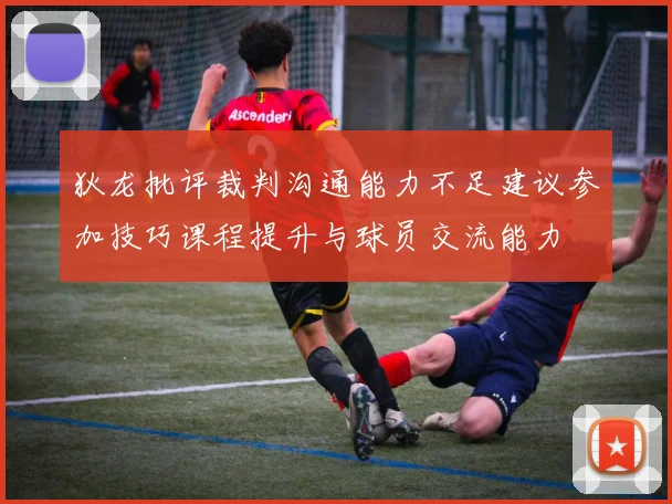 狄龙批评裁判沟通能力不足建议参加技巧课程提升与球员交流能力